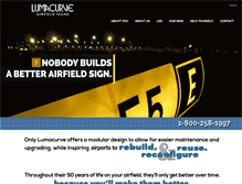 Tablet Screenshot of lumacurve.com